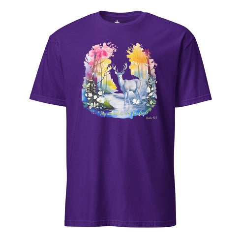 as the deer Christian Bible Verse T-Shirt